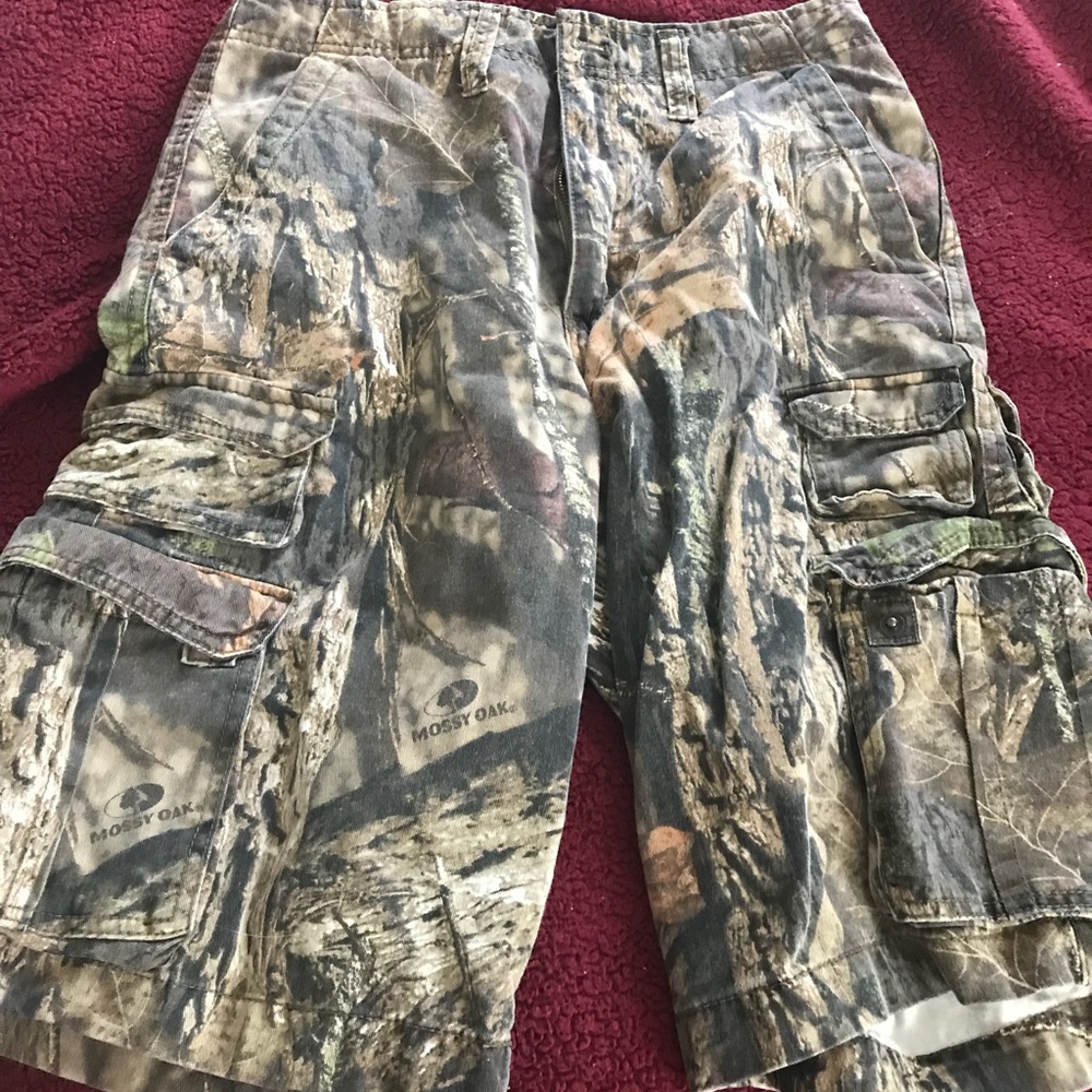 Men’s Mossy Oak Cargo Shorts
